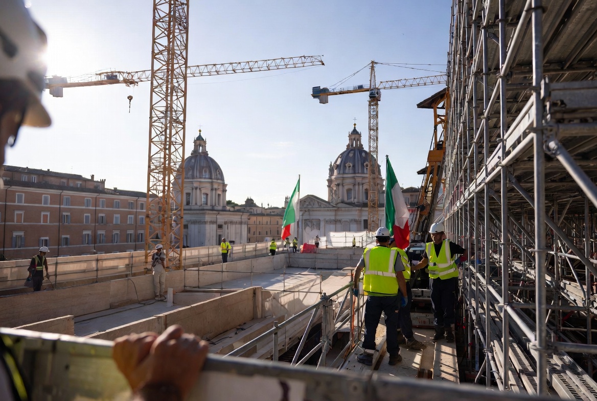 Italia contrata personal de construcción